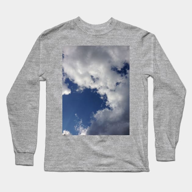 Clouds in the sky Long Sleeve T-Shirt by ghjura